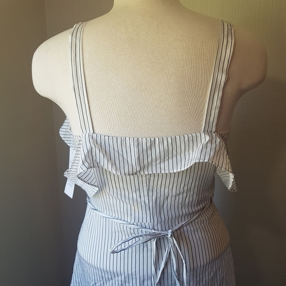 AngelEye London Cassie Cold Shoulder Button Down Dress - Picture 8 of 15